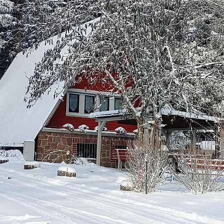 Wanderhuette Zum Bernhardsthal Villa Kültér fotó