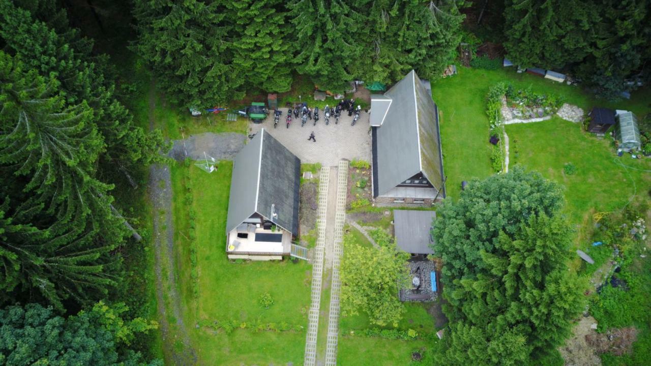 Wanderhuette Zum Bernhardsthal Villa Kültér fotó